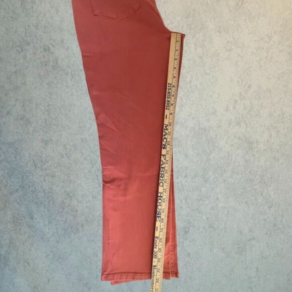 Pistola Red Rock Jeans Womens 31 High Rise Straight Leg Exposed Button Pants - Picture 12 of 14